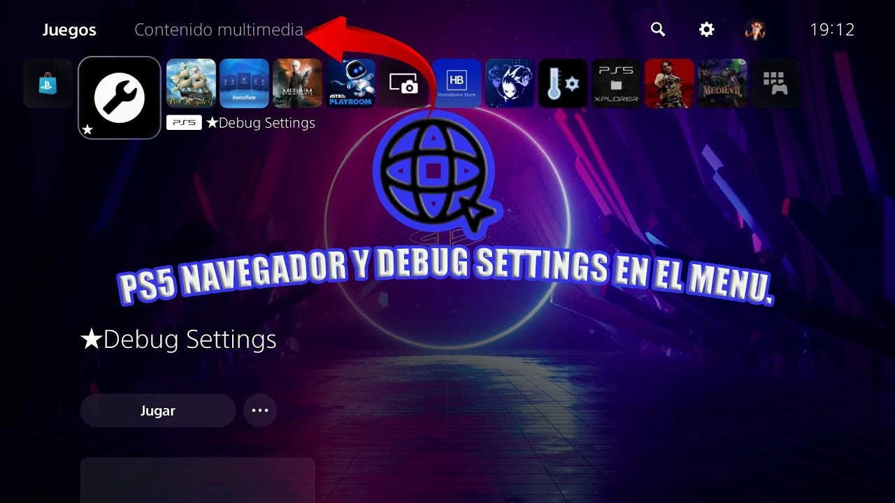 👍 PS5 LIBERADAS TENER NAVEGADOR Y Debug Settings EN EL MENU DE LA CONSOLA. 👍