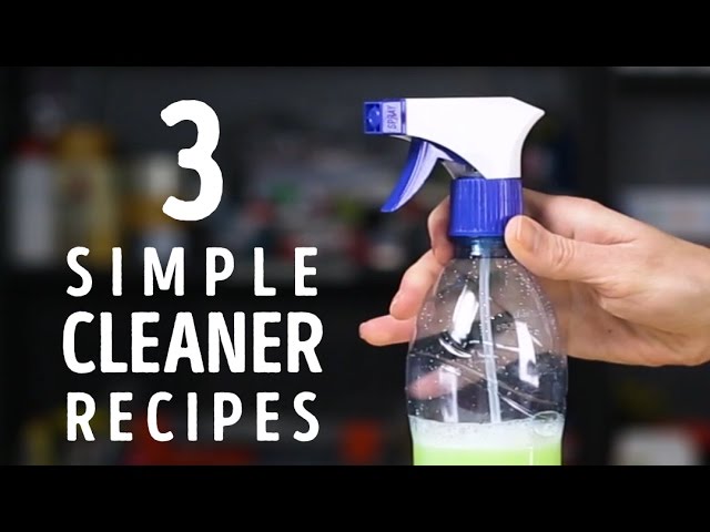 All-natural DIY cleaners you can make in 5 minutes or less