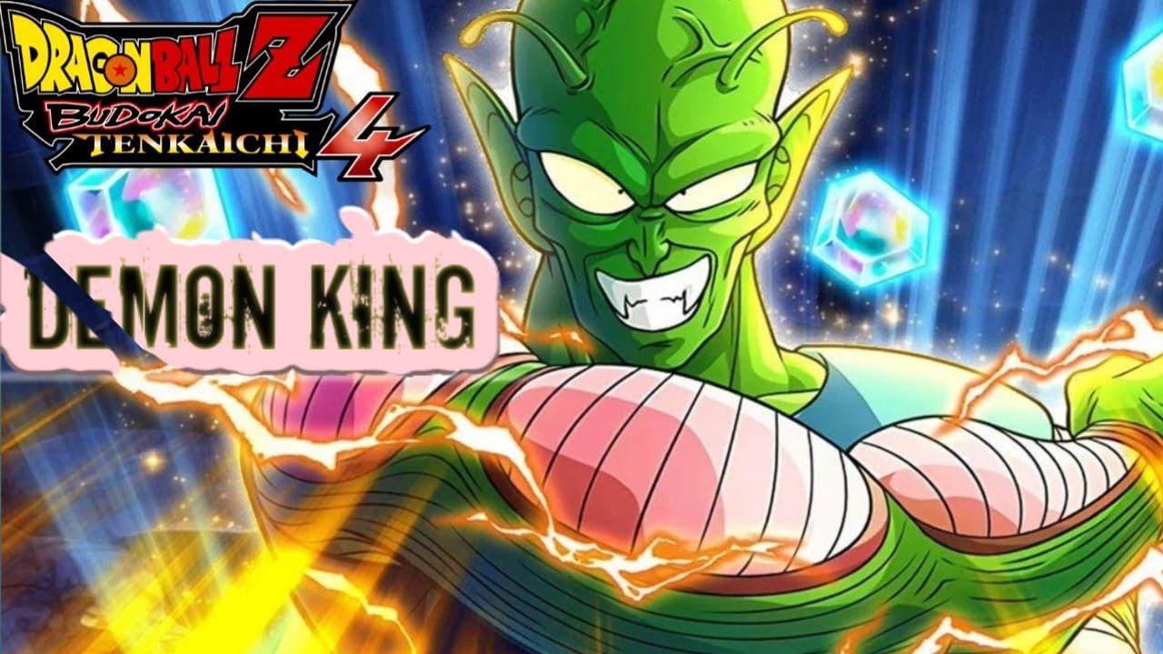 Dragon Ball Z Budokai Tenkaichi 4 Demon King Piccolo vs General Blue