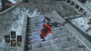 Dark Souls 3; Fall damage, but without hitting the ground