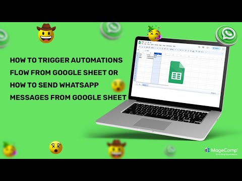 Whatsapp API : How To Trigger Automations Flow From Google Sheet in Minutes