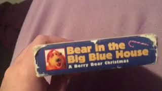 1St Bear In The Big Blue House Vhs