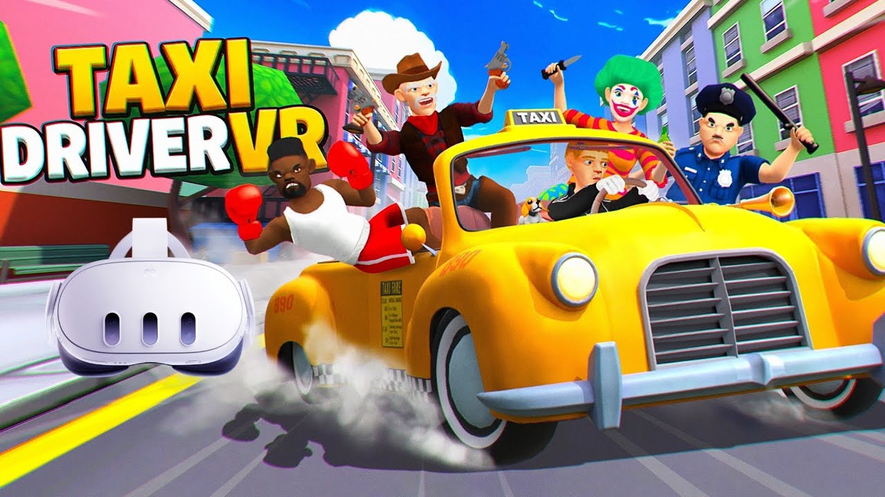 Водитель такси в виртуальной реальности — средняя поездка на Uber