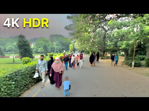 Evening Walking in Lahore Pakistan Bagh-e-Jinnah, Secrets of Lahore (4K HDR 60FPS)