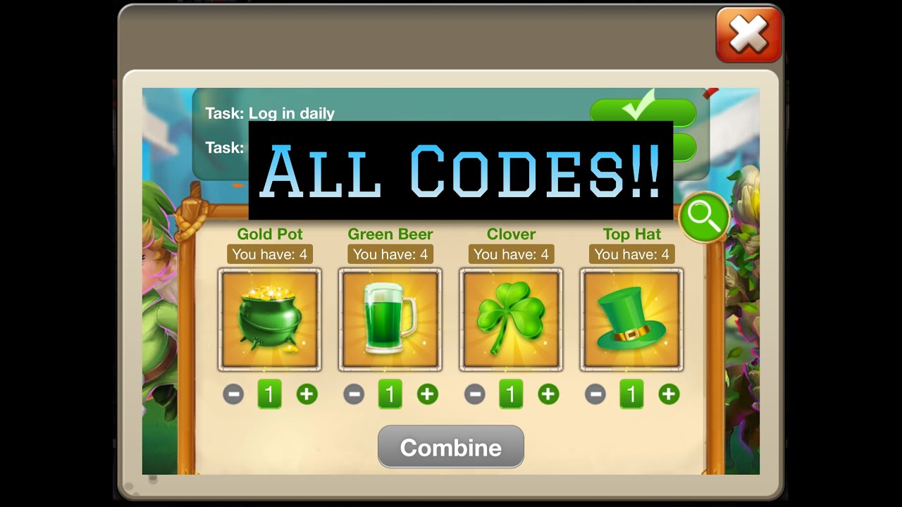 Castle Clash Magic Lab Codes March 2021