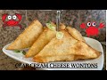 Easy Crab Cream Cheese Wonton's