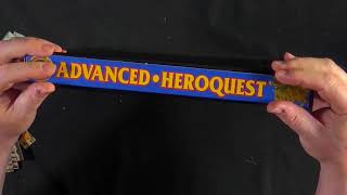 A Quick Look At.... Advanced Heroquest and Heroquest expansion