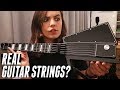 A DIGITAL guitar with STEEL STRINGS!