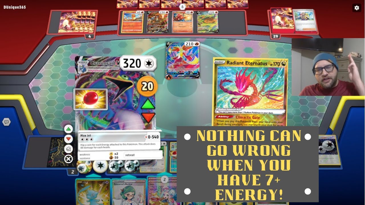 PTCGL Radiant Eternatus Series: Episode 31: Cramorant VMax!