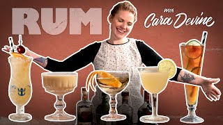 5 Classic Rum Cocktails