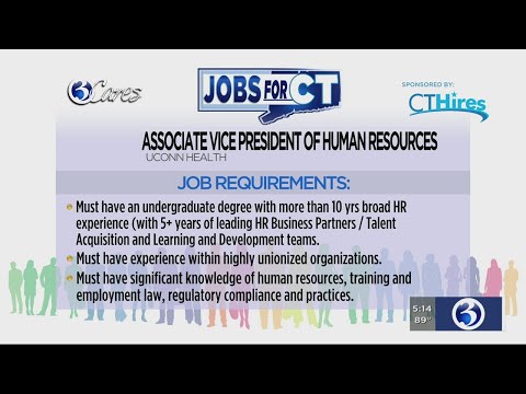 Video Jobs for CT: Associate Vice President of Human... - youtube