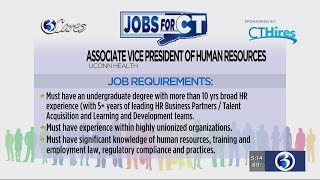 Jobs for CT Associate Vice President of Human Resources at UConn Health