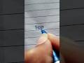 Satisfying Hope Writing ASMR ✨| #handwriting