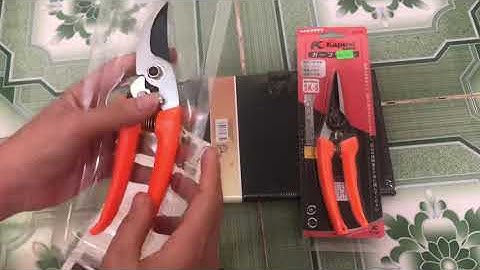Kéo cắt cành cầm tay sk5 giá rẻ phục vụ các bác tỉa cây cảnh cây bonsai