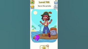 DOP5 level 762(save the pirate)✅#dop2 #dop4 #dop5 #new #gameplay #youtubeshorts #like and subscribe