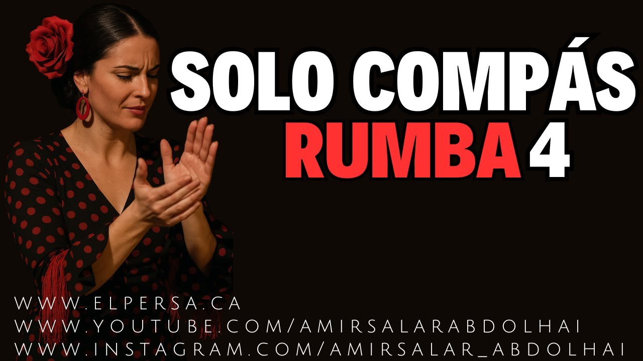 🔥 Rumba Flamenco Compás for Guitarists | Play-Along Solo Compás to Elevate Your Groove!