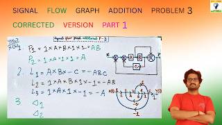 Signal Flow Graph addition problem 3 corrected version part 1