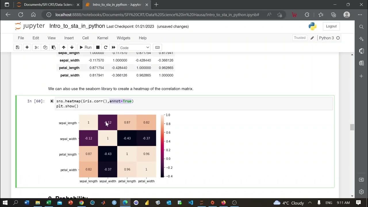 Intro. to Statistics in Python 2 (Data Science in Hausa) - YouTube