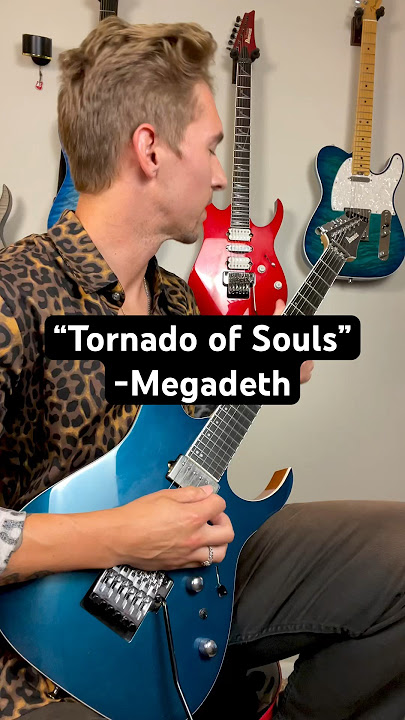 Tornado of Souls Guitar Solo Cover -Megadeth