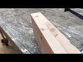 Making inexpensive beams from framing lumber Pt 1