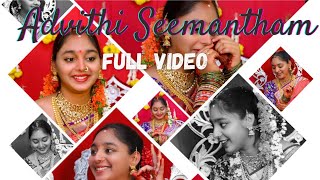 Advithi Seemantham Full Video HD|Baby Shower|Raj advithi|FamilyFunction| Traditional Seemantham|Love