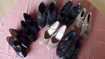 Demonstration of how to dance all types of WINGS in Tap Dancing -listed in the theory of wings video