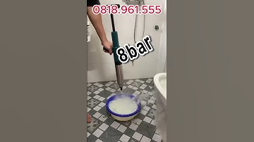 Máy Thông Tắc Bồn Cầu, Đường Ống Nước Bằng Dụng Cụ Nén Khí AGT Loại Cao Cấp