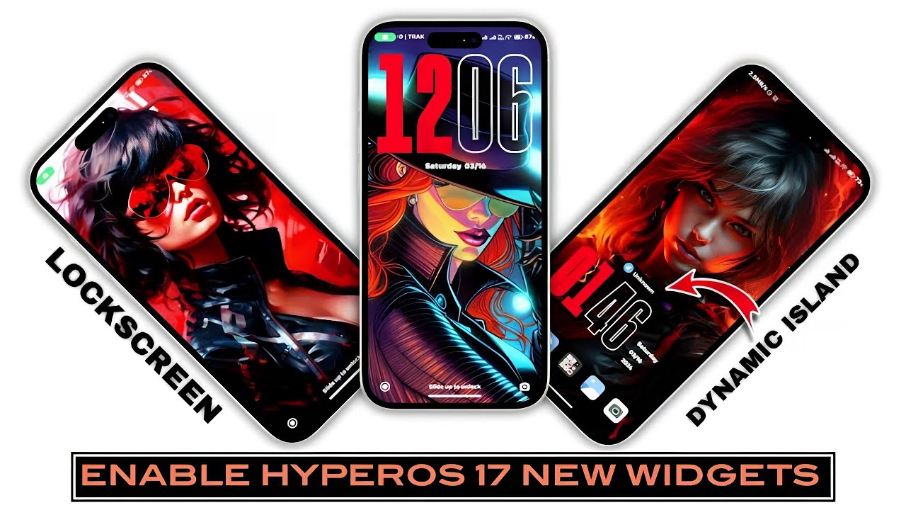 Xiaomi HyperOS 15+ New Lockscreen Widget For Miui 13/14 ⚡ Depth Effect