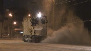 本格降雪、ササラ初出動 札幌、過去40年で最も遅く