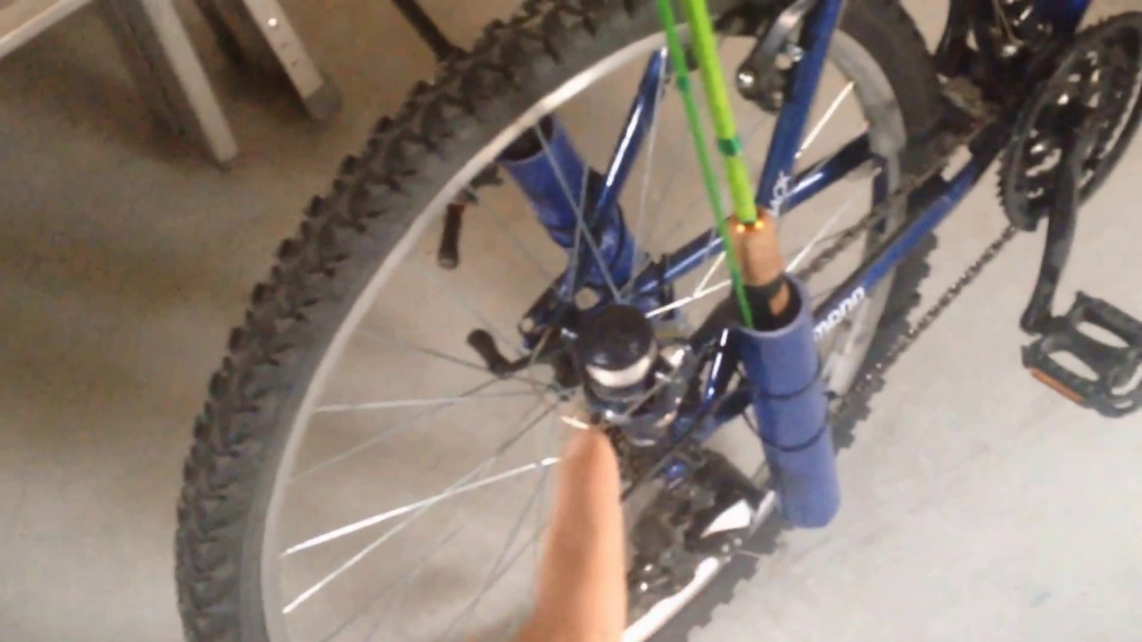 diy bike rod holders read description - youtube