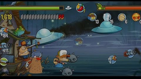 game play swamp attack EPISODE 5. swamp invaders
