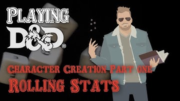Playing D&D (Basic) - Character Creation Part 1 Rolling Stats