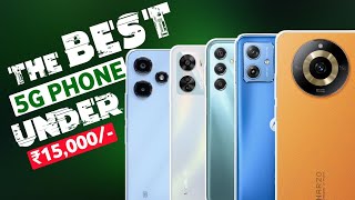 Top 5 Best 5G Phone Under ₹15000 in Big Diwali Sale 2023 | Best 5g Phone Under ₹15000