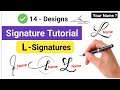  a to z signature style  signature style of my name  l signature style