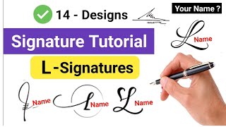 ✅ A to Z Signature Style | Signature Style Of My Name | L Signature Style