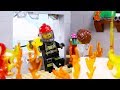 LEGO City Firestation Fail STOP MOTION LEGO City Fireman Rescue! | LEGO City | Billy Bricks