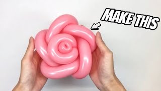 DIY 玫瑰花氣球Rose Balloon TutorialHow to