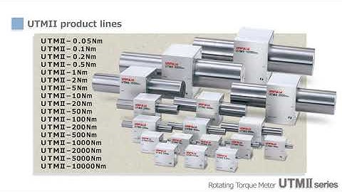 UNIPULSE : Rotating Torque Meter UTMII series by VEGA AUTOMATION