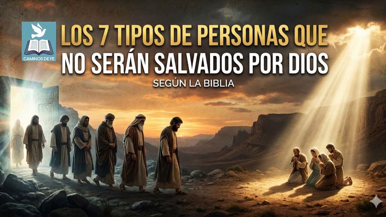 LOS 7  TIPOS DE PERSONAS QUE NO SERÁN SALVADOS