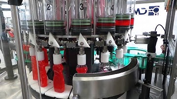Automatic monoblock rotary filling machine IP 16-2 - Home care - Filling phase, side 2