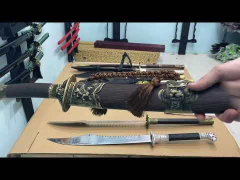Video Đao kiếm phong thuỷ/ tông hợp các mẫu đao đẹp bên shop... - youtube