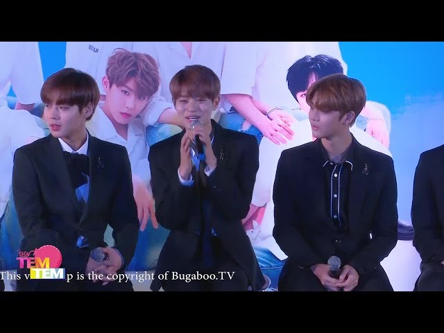 170916 WANNA ONE 1st Fan Meeting in Bangkok : WANNA Be LovEd Press