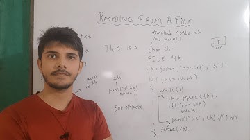 reading content from a file in c | fgetc() funtion in c | file input output in c programming :Part 2