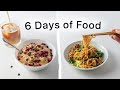 Everything i cook in a week cozy vegan  realistic