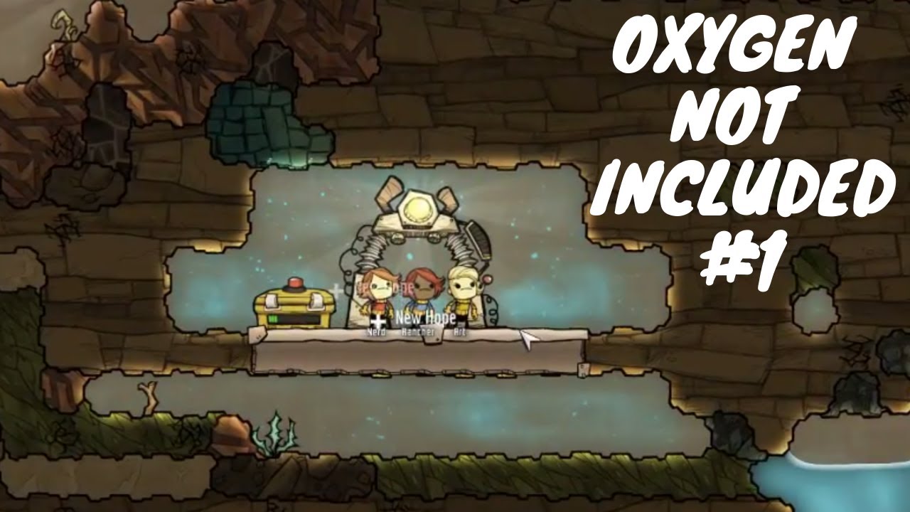 Oxygen Not Included Space Industry Let's Play #1 - Space Industry Update