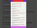 Environmental Studies GK for Competitive Exams 🌱