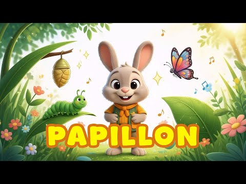 Comment une Chenille Devient un Papillon ? | Chanson & Émotions pour Enfants avec Ruffy Rabbit