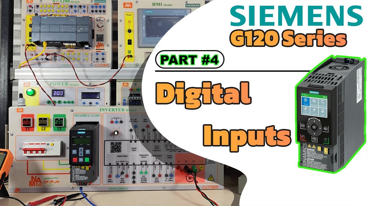 PART 4 | SINAMICS G120C Drive Training | Fixed Speed Control & TIA Portal Commissioning