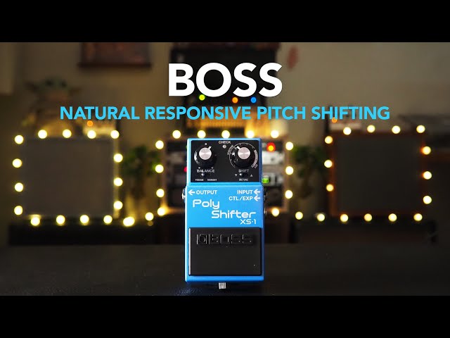 Boss // XS-1 Poly Shifter (Demo) - YouTube