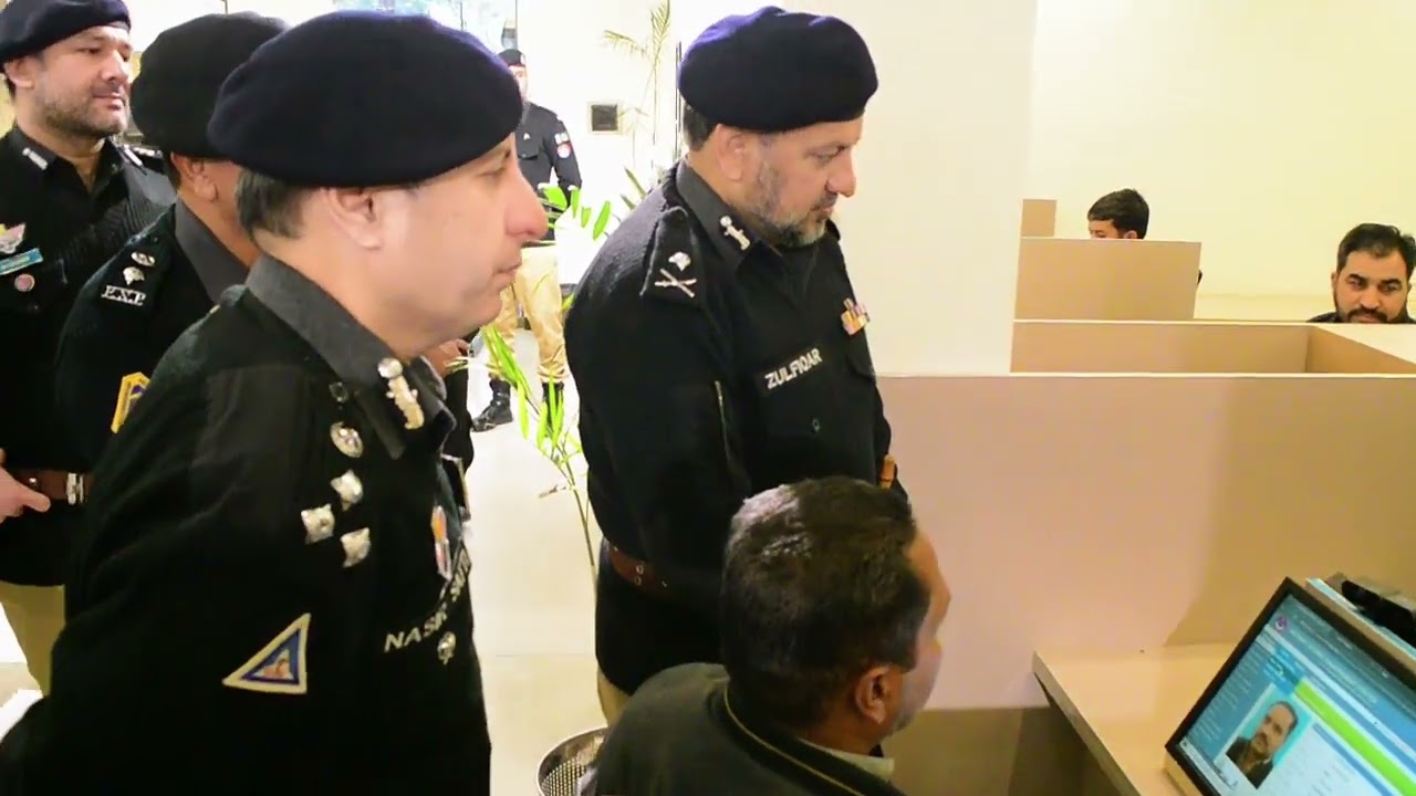 IGP KP Zulfiqar Hameed Inaugurates One-Window Driving License Branch in Abbottabad